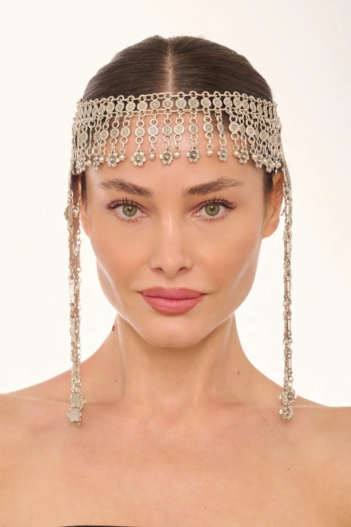 Kiraz Silver Plated Head Accessory