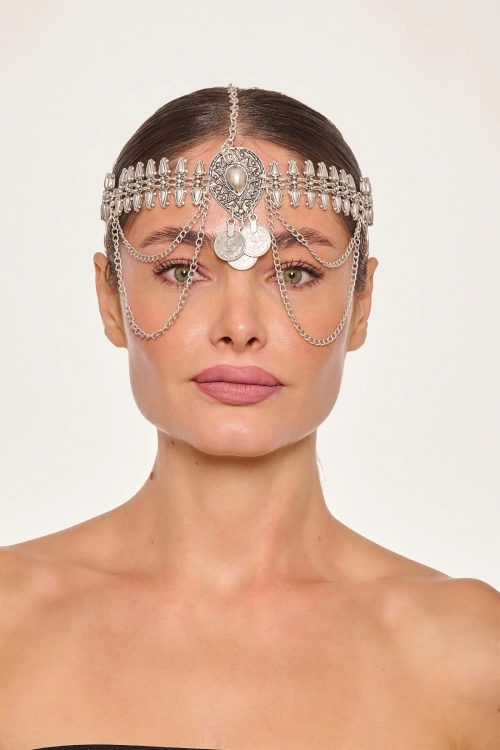 Kiraz Silver Plated Head Accessory