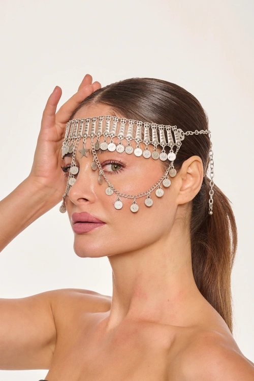 Kiraz Silver Plated Head Accessory