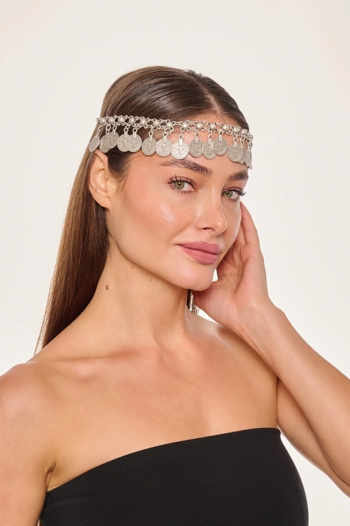 Kiraz Silver Plated Head Accessory