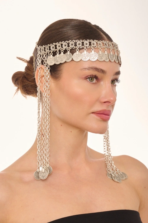 Kiraz Silver Plated Head Accessory