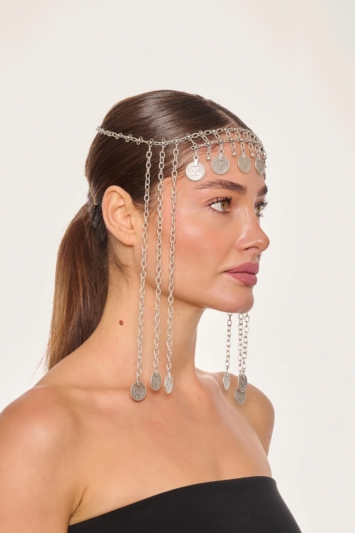 Kiraz Silver Plated Head Accessory