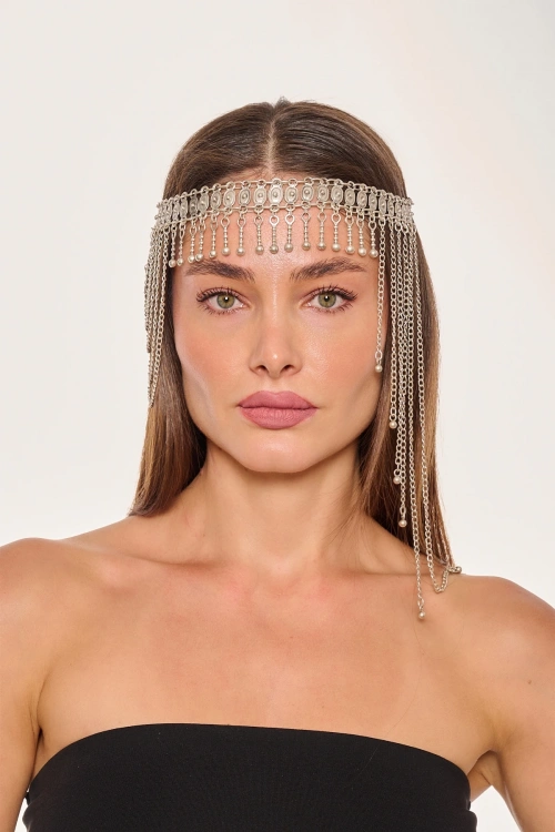 Kiraz Silver Plated Head Accessory