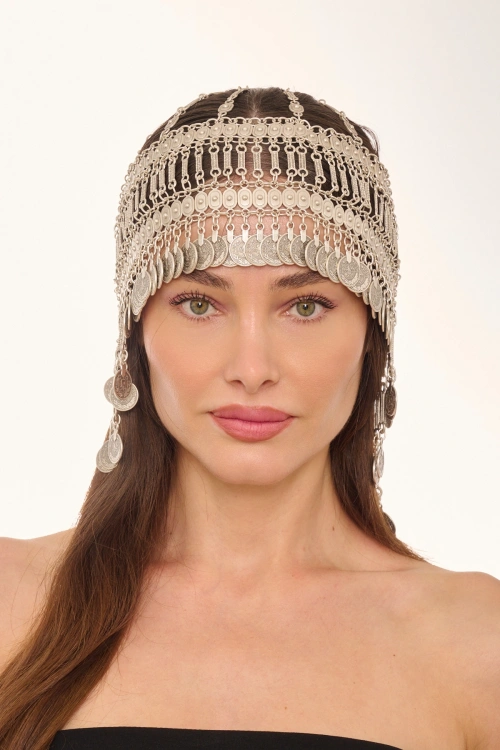 Kiraz Silver Plated Head Accessory