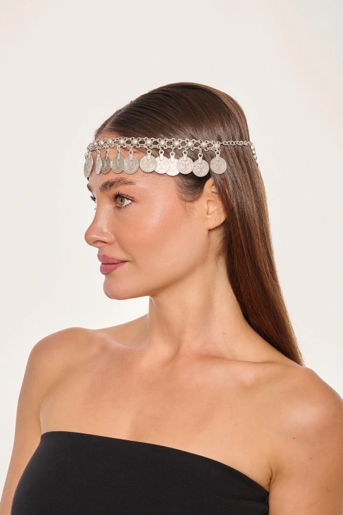 Kiraz Silver Plated Head Accessory