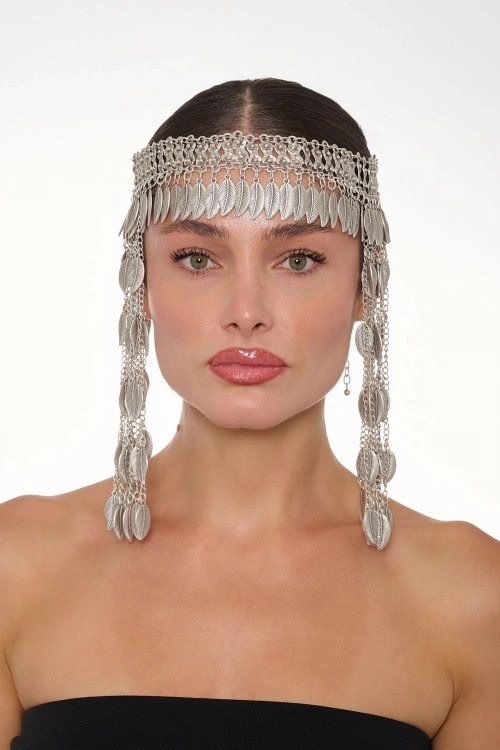 Kiraz Silver Plated Head Accessory