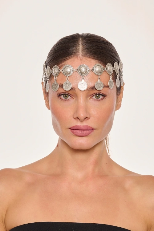 Kiraz Silver Plated Head Accessory