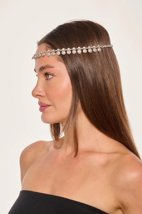 Kiraz Silver Plated Head Accessory