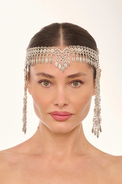 Kiraz Silver Plated Head Accessory