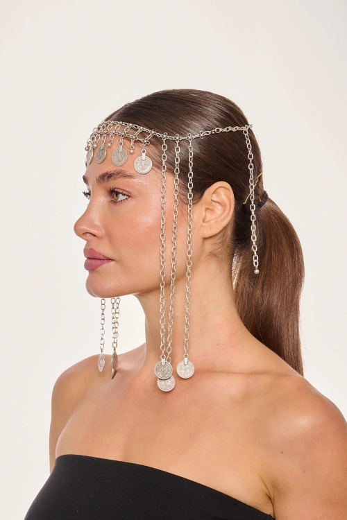 Kiraz Silver Plated Head Accessory
