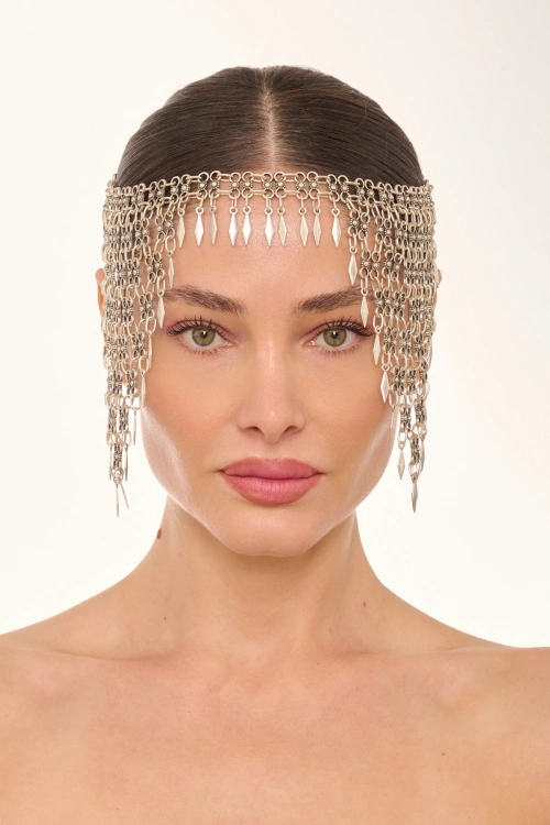 Kiraz Silver Plated Head Accessory