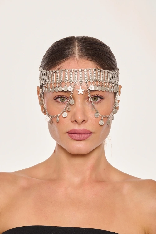 Kiraz Silver Plated Head Accessory