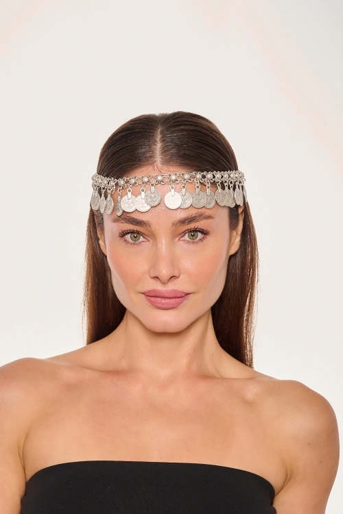 Kiraz Silver Plated Head Accessory