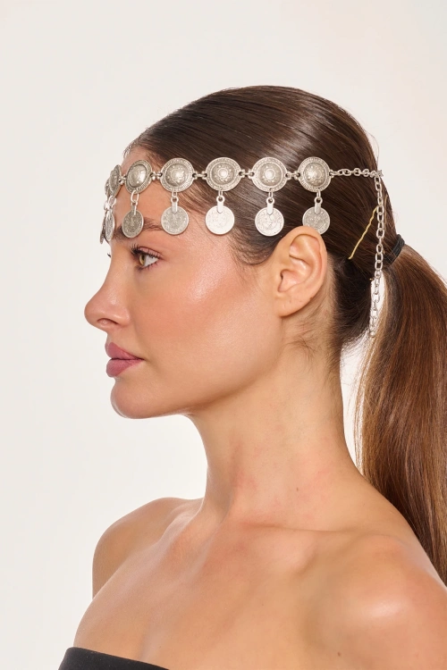 Kiraz Silver Plated Head Accessory