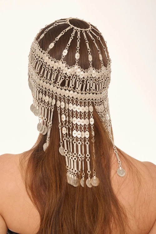 Kiraz Silver Plated Head Accessory