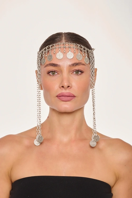 Kiraz Silver Plated Head Accessory