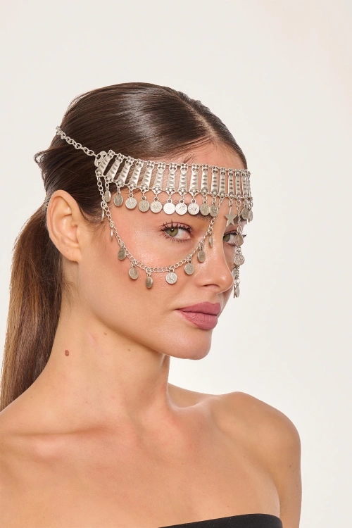 Kiraz Silver Plated Head Accessory