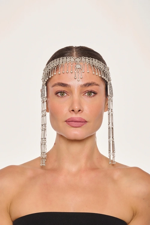 Kiraz Silver Plated Head Accessory