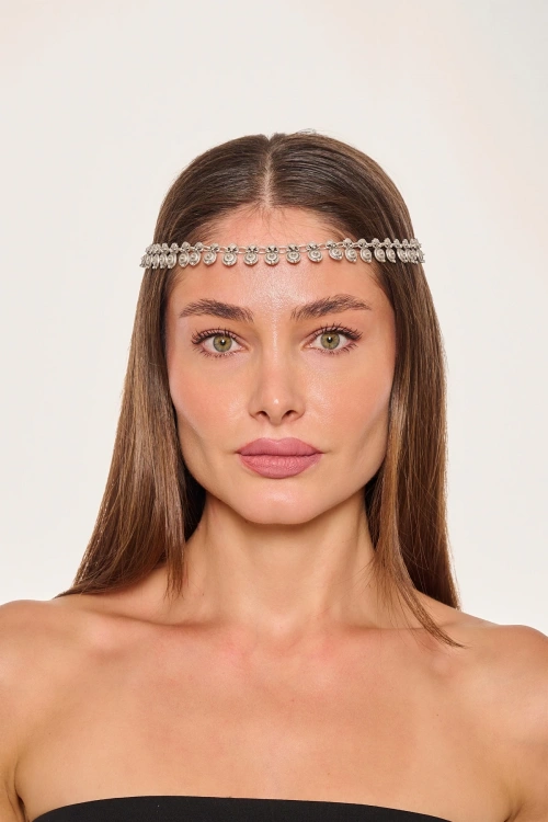 Kiraz Silver Plated Head Accessory