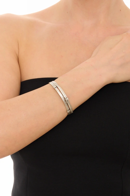 Kiraz Silver Plated Bracelet