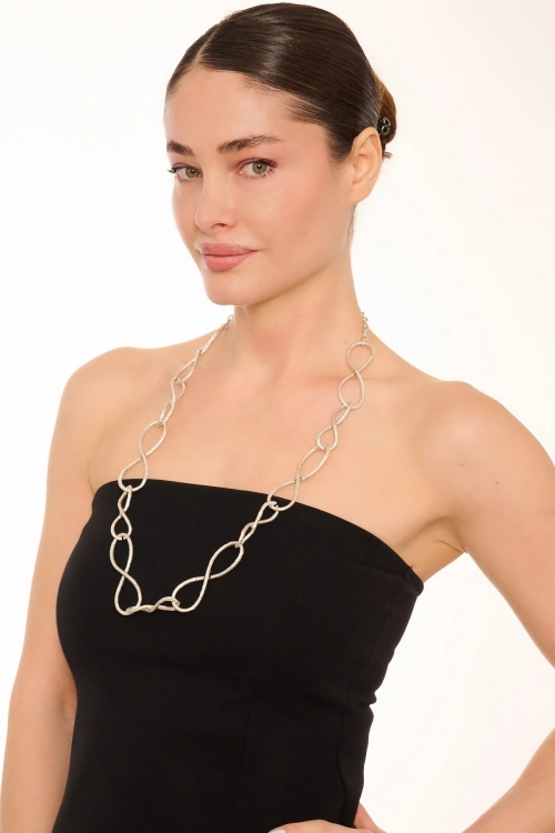 Kiraz Silver Plated Necklace