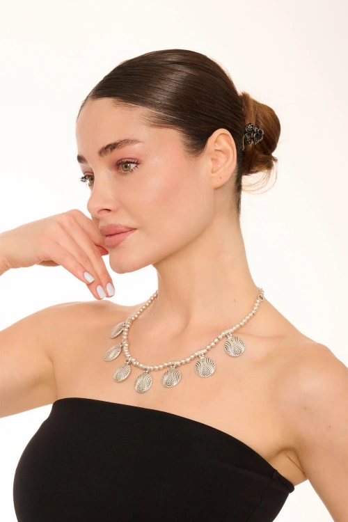 Kiraz Silver Plated Necklace