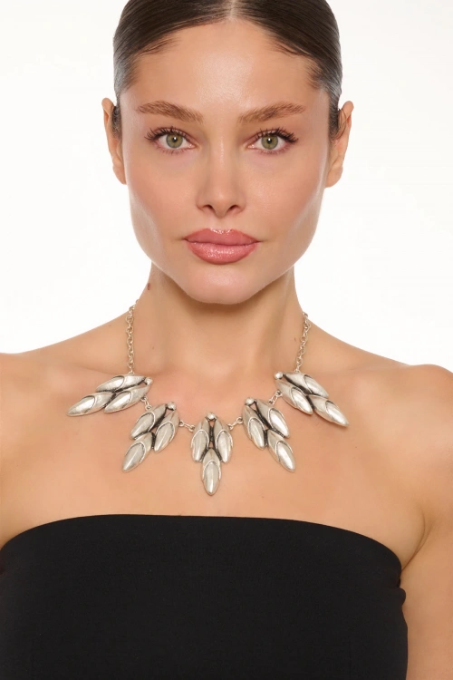 Kiraz Silver Plated Necklace