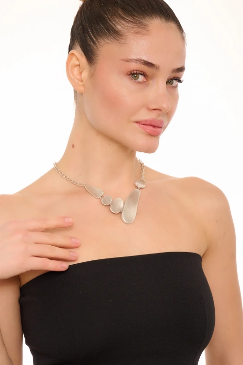 Kiraz Silver Plated Necklace