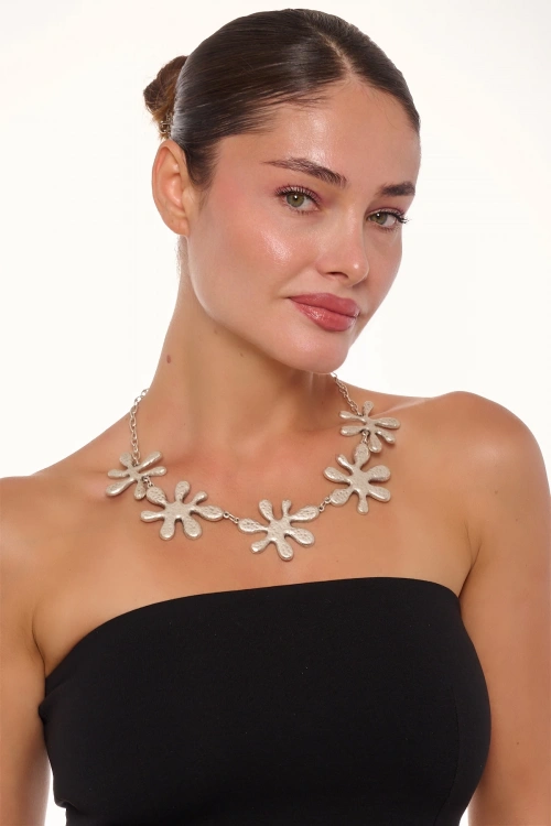 Kiraz Silver Plated Necklace