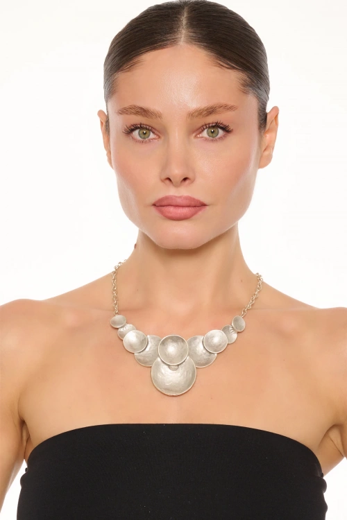 Kiraz Silver Plated Necklace