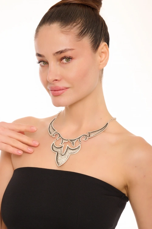 Kiraz Silver Plated Necklace