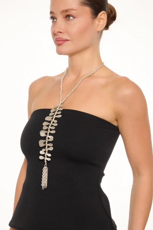 Kiraz Silver Plated Necklace