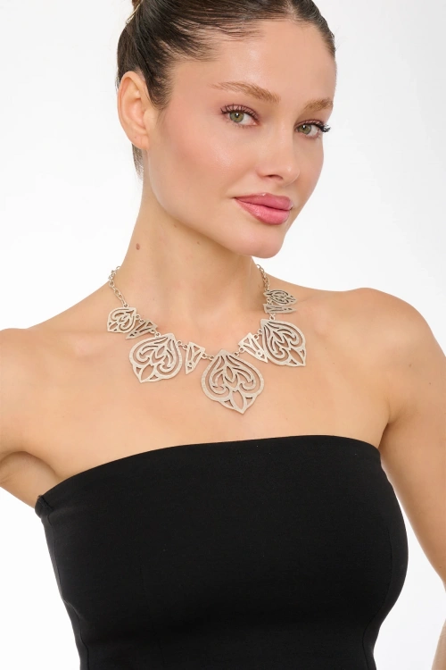 Kiraz Silver Plated Necklace