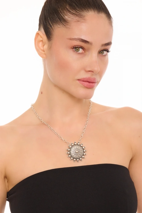 Kiraz Silver Plated Necklace