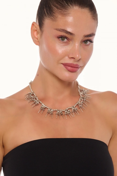 Kiraz Silver Plated Necklace