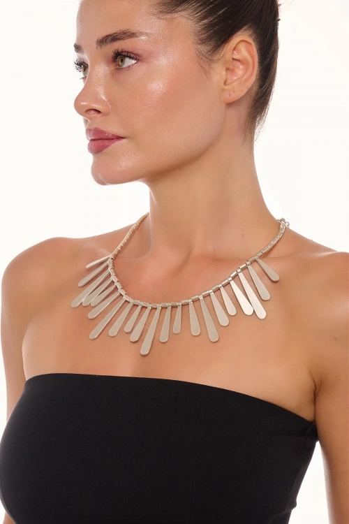 Kiraz Silver Plated Necklace