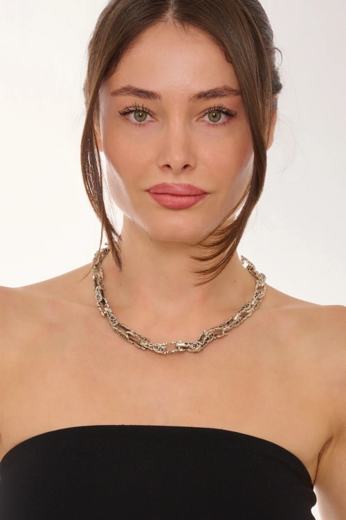 Kiraz Silver Plated Necklace