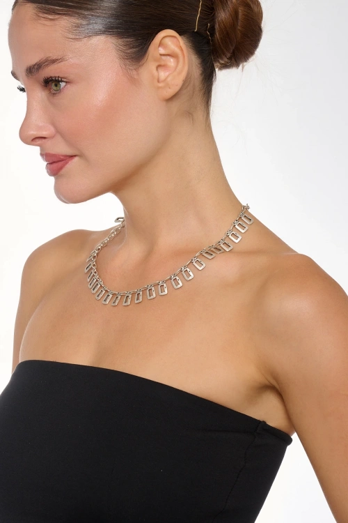 Kiraz Silver Plated Necklace