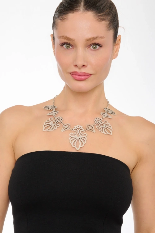 Kiraz Silver Plated Necklace