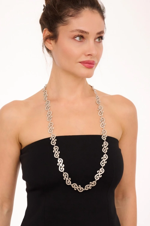 Kiraz Silver Plated Necklace