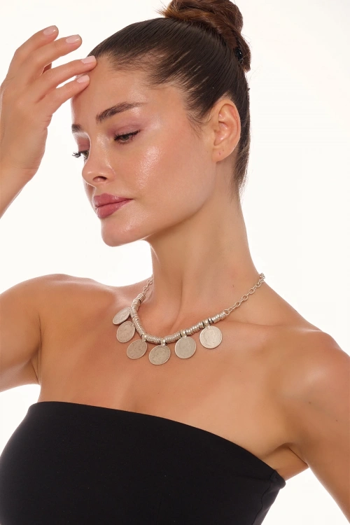 Kiraz Silver Plated Necklace