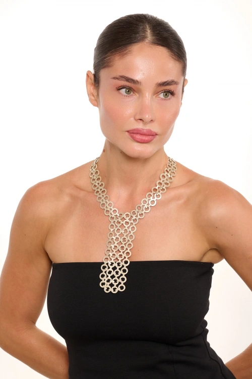 Kiraz Silver Plated Necklace