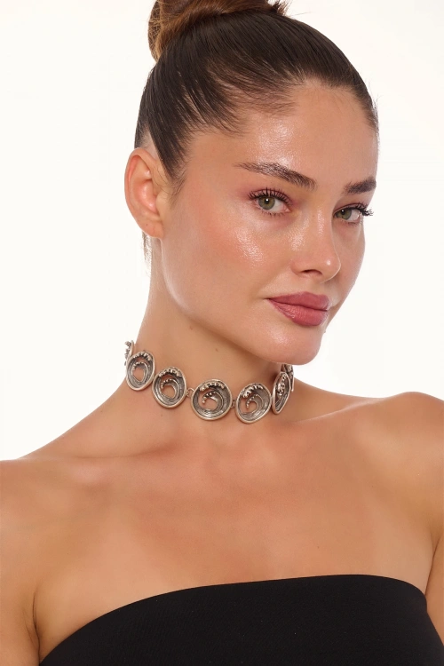 Kiraz Silver Plated Necklace