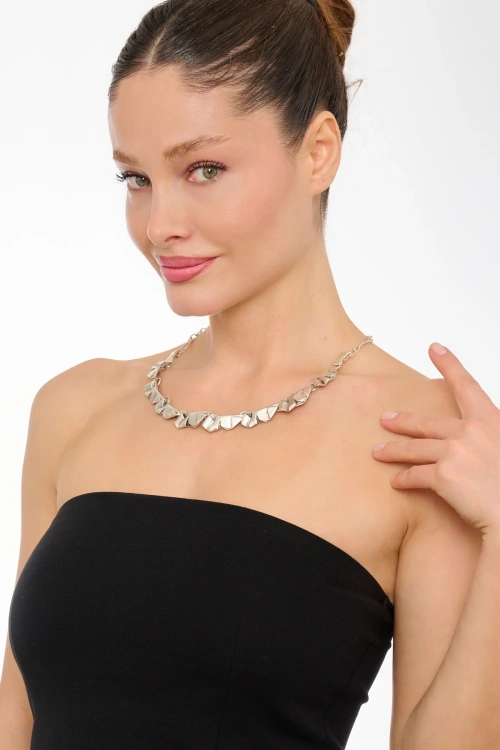 Kiraz Silver Plated Necklace