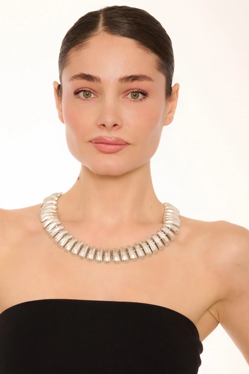 Kiraz Silver Plated Necklace