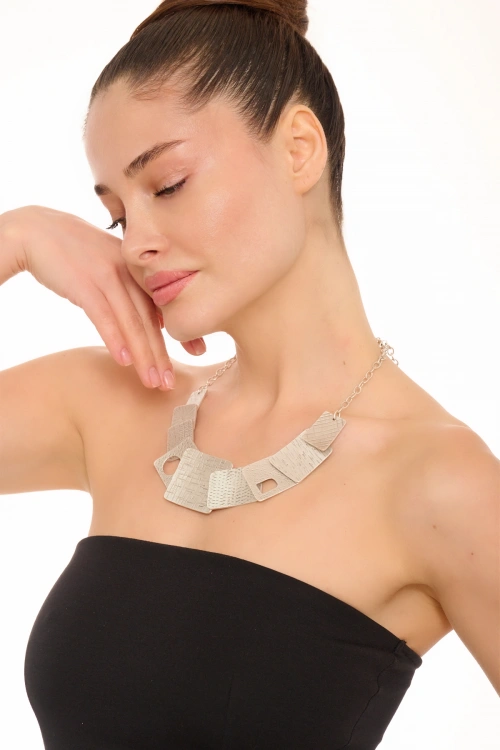 Kiraz Silver Plated Necklace