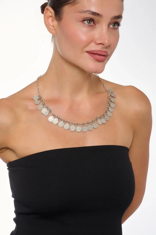 Kiraz Silver Plated Necklace