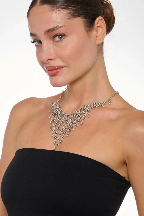 Kiraz Silver Plated Necklace