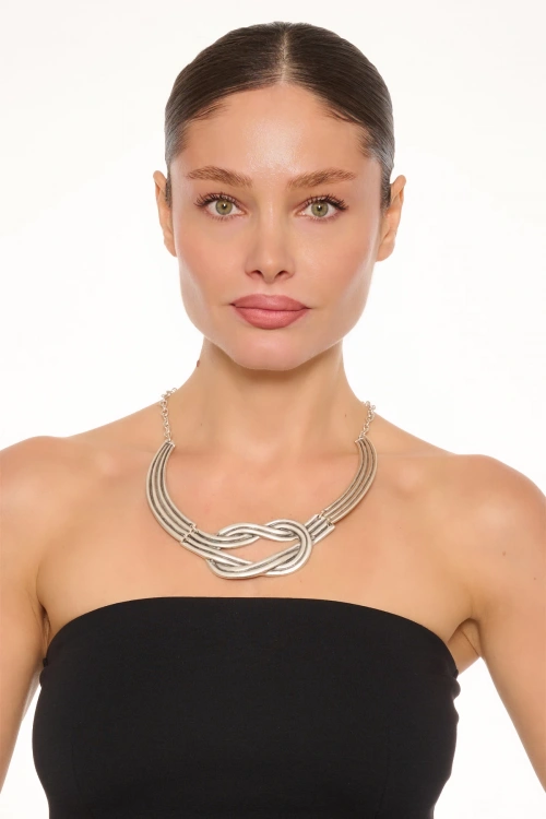 Kiraz Silver Plated Necklace