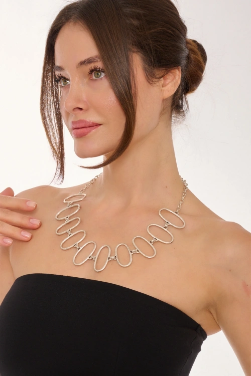 Kiraz Silver Plated Necklace